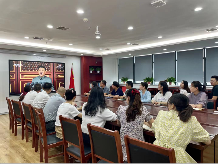  我会组织收看建党100周年庆祝大会(图1)